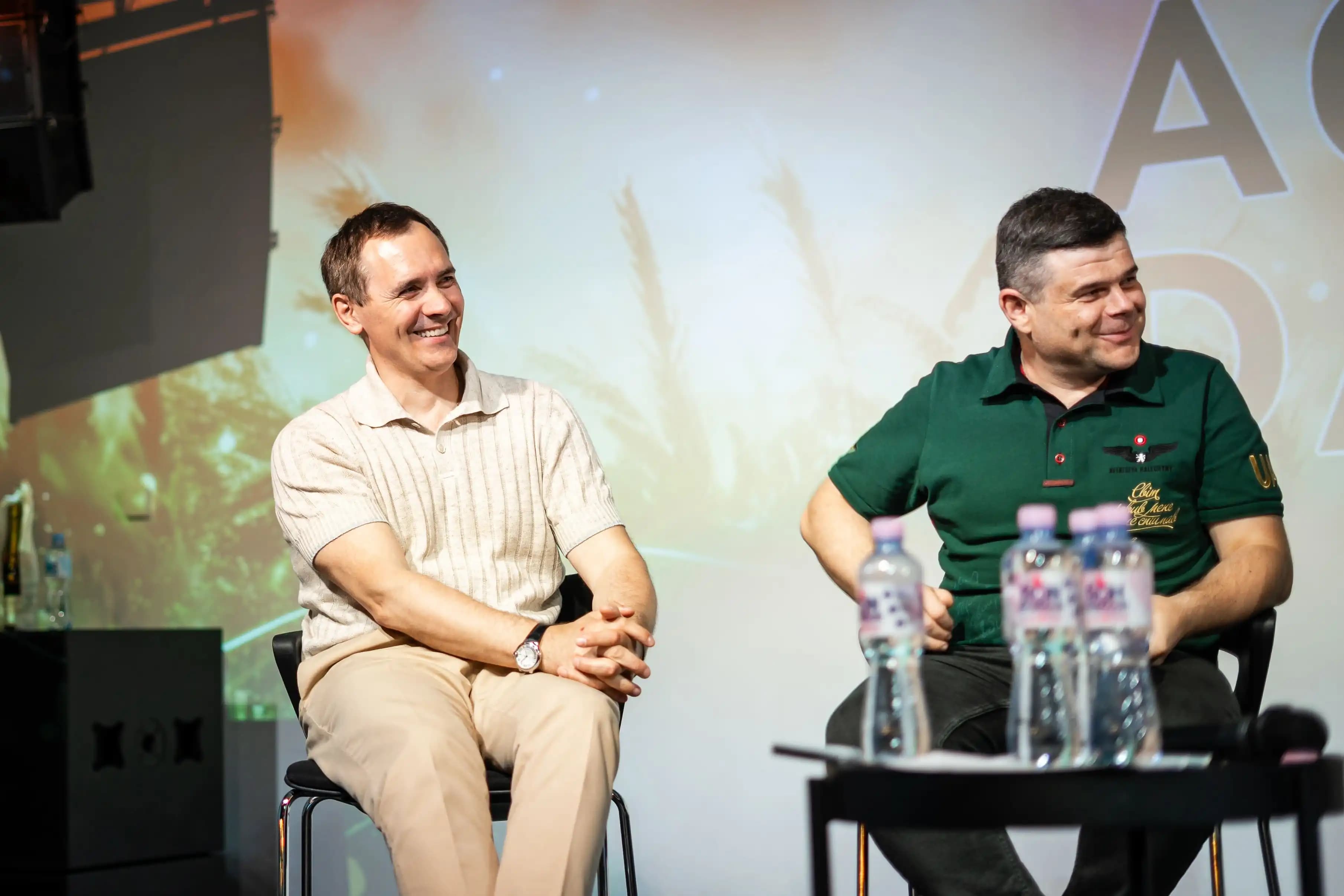 oleksandr smiling