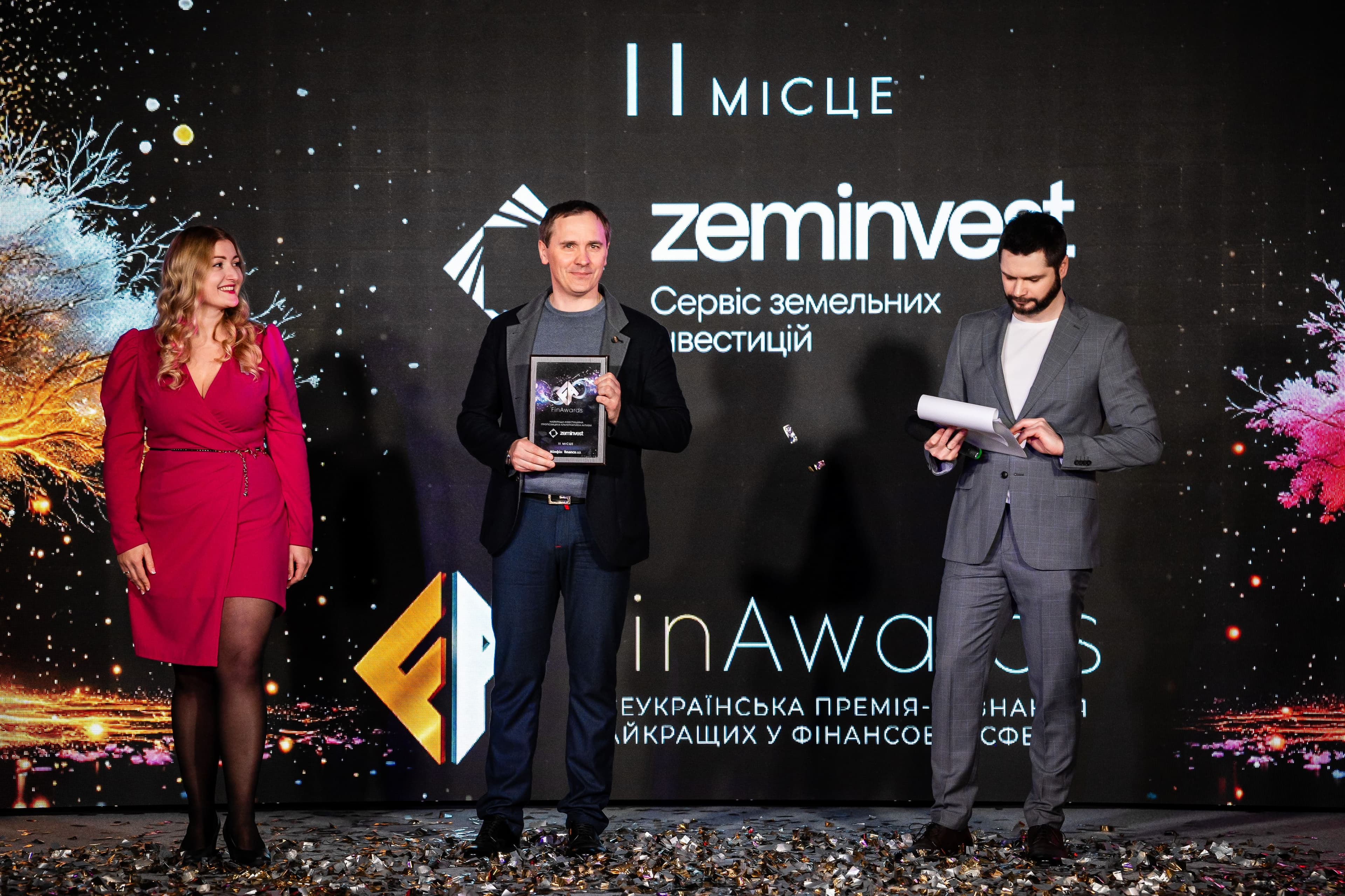 founder holding award finawards 2025